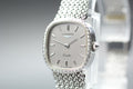Near MINT LONGINES 961 3267 21mm Quartz L961.2 Silver Dial Women's Vintage Watch