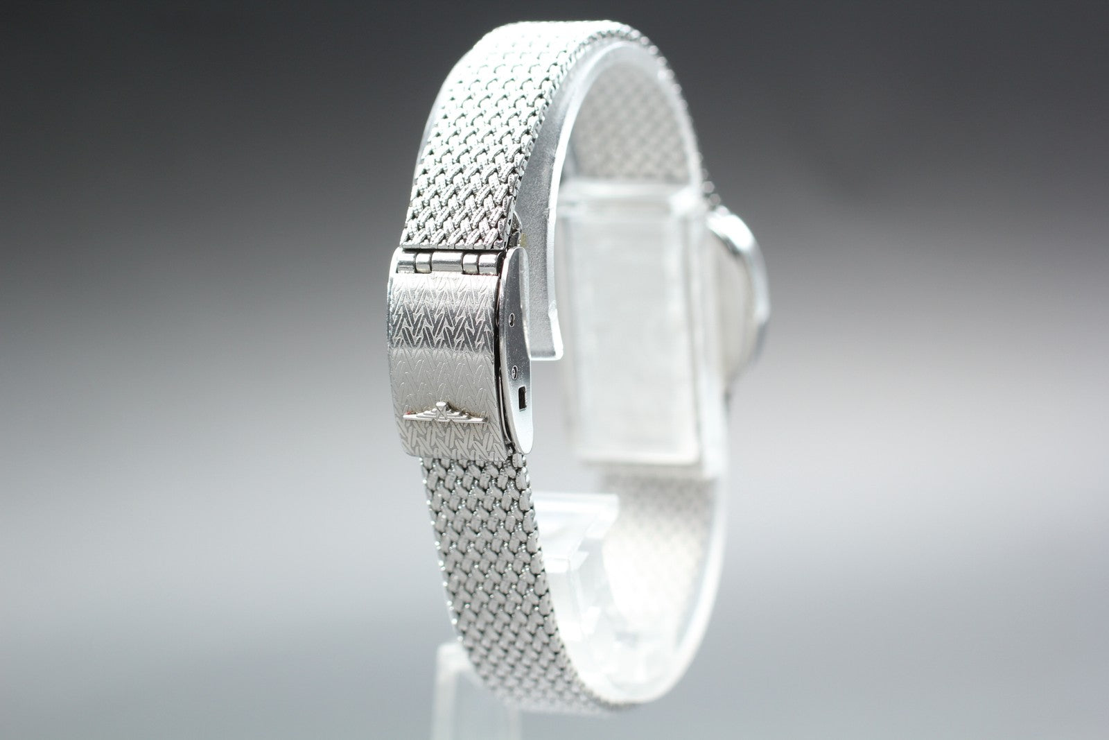 Near MINT LONGINES 961 3267 21mm Quartz L961.2 Silver Dial Women's Vintage Watch