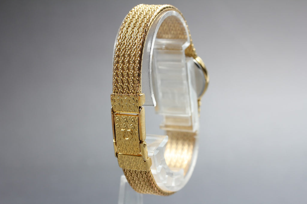 1984 Near MINT OMEGA De Ville 20mm 791.0889.0 Quartz Roman Dial Women's Vintage