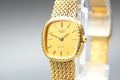 Near MINT Longines 153 3404 21mm Quartz L.153.4 Gold Dial Women's Vintage Watch