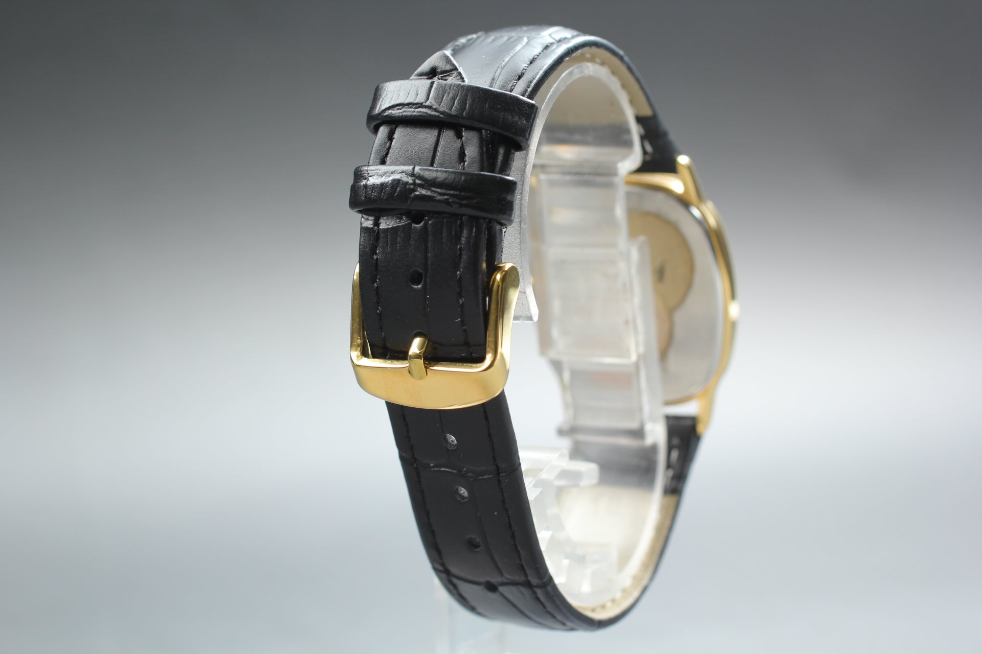 1984 Top MINT/Box, Paper OMEGA De Ville 29mm 191.0220 Quartz Gold Men's Vintage