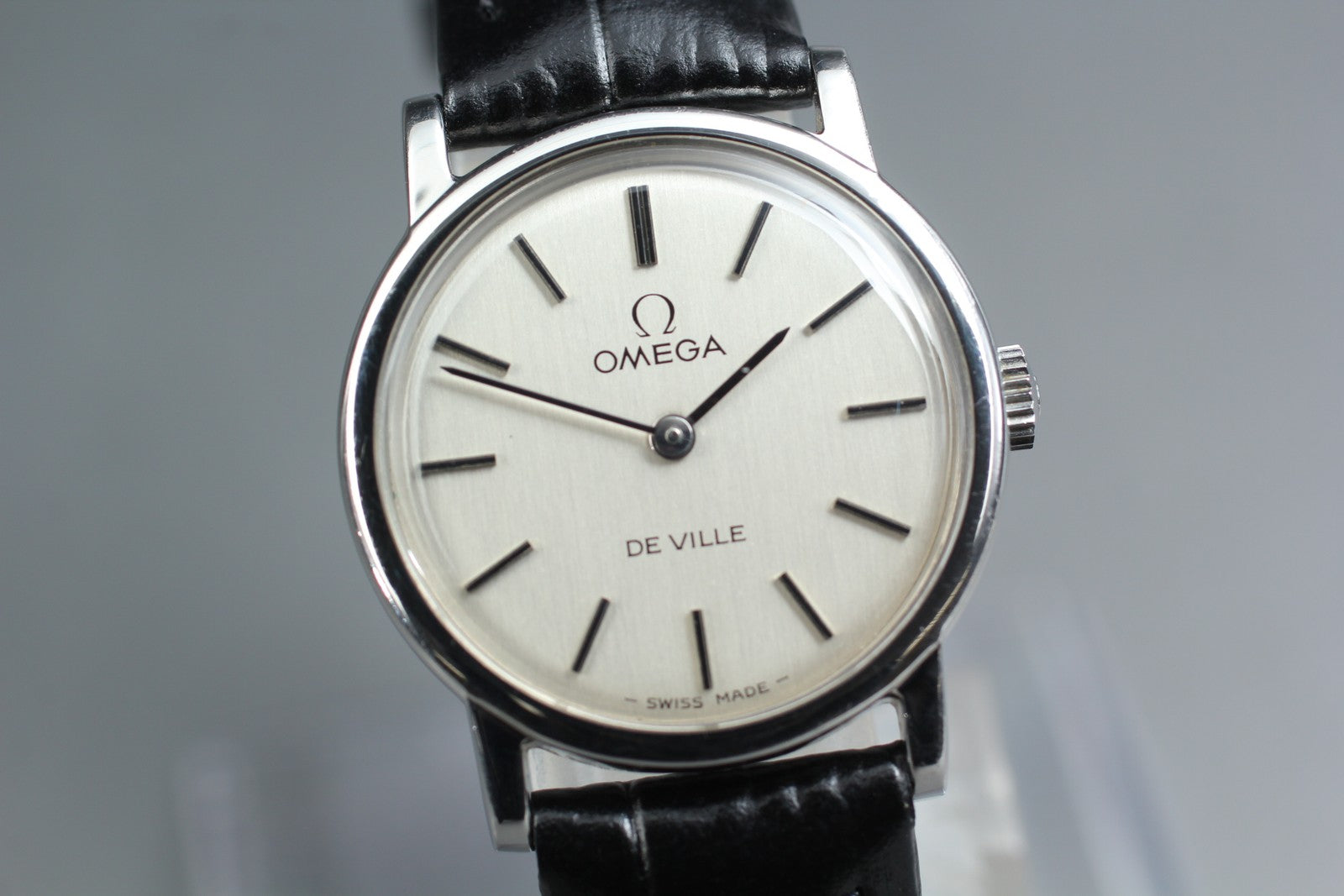 1978 MINT OMEGA De Ville 25mm 511.0532 Manual Wind Silver Dial Women's Vintage