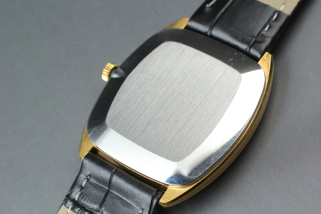 1978 OMEGA De Ville 32mm 111.0139 Manual Gold Dial Men's Watch Vintage Near MINT