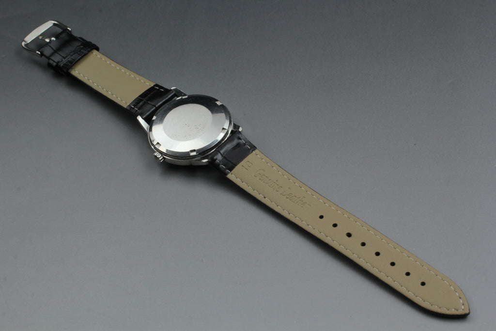1969 Near MINT OMEGA Geneve 34mm 166.037 Automatic Silver Dial Men's Vintage
