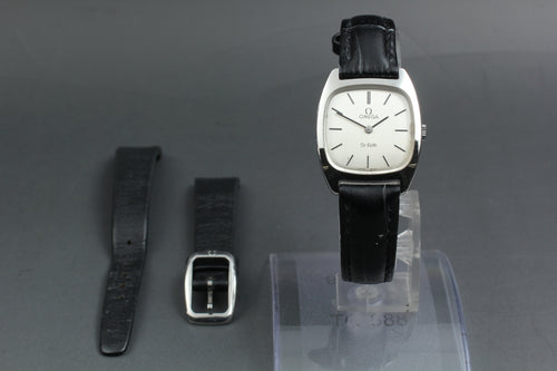1979 Near MINT OMEGA De Ville 25mm 511.0531 Manual Silver Dial Women's Vintage