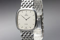 1994 Near MINT OMEGA De Ville 30mm 395.3378 Quartz Silver Dial Men's Vintage