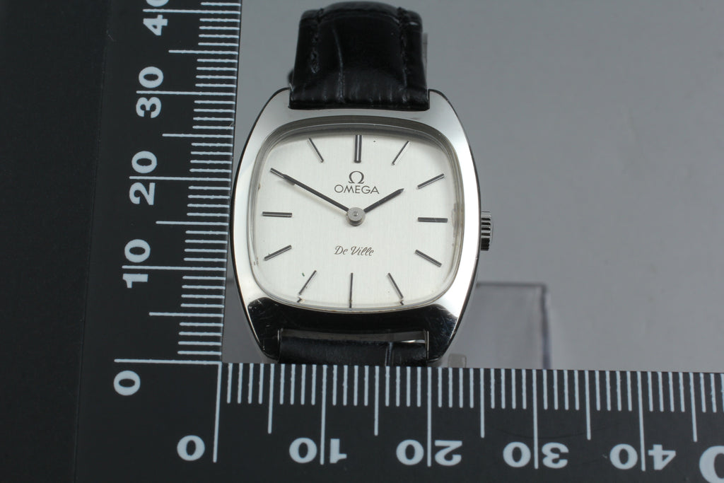 1979 Near MINT OMEGA De Ville 25mm 511.0531 Manual Silver Dial Women's Vintage