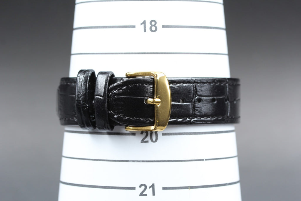 1982 OMEGA De Ville 30mm 191.0212 Quartz Gold Dial Men's Watch Vintage Exc+5