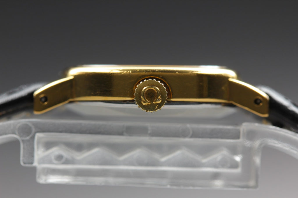 1979 OMEGA De Ville 22mm 511.0559 Manual Spider Dial Roman Women's Vintage Exc+5