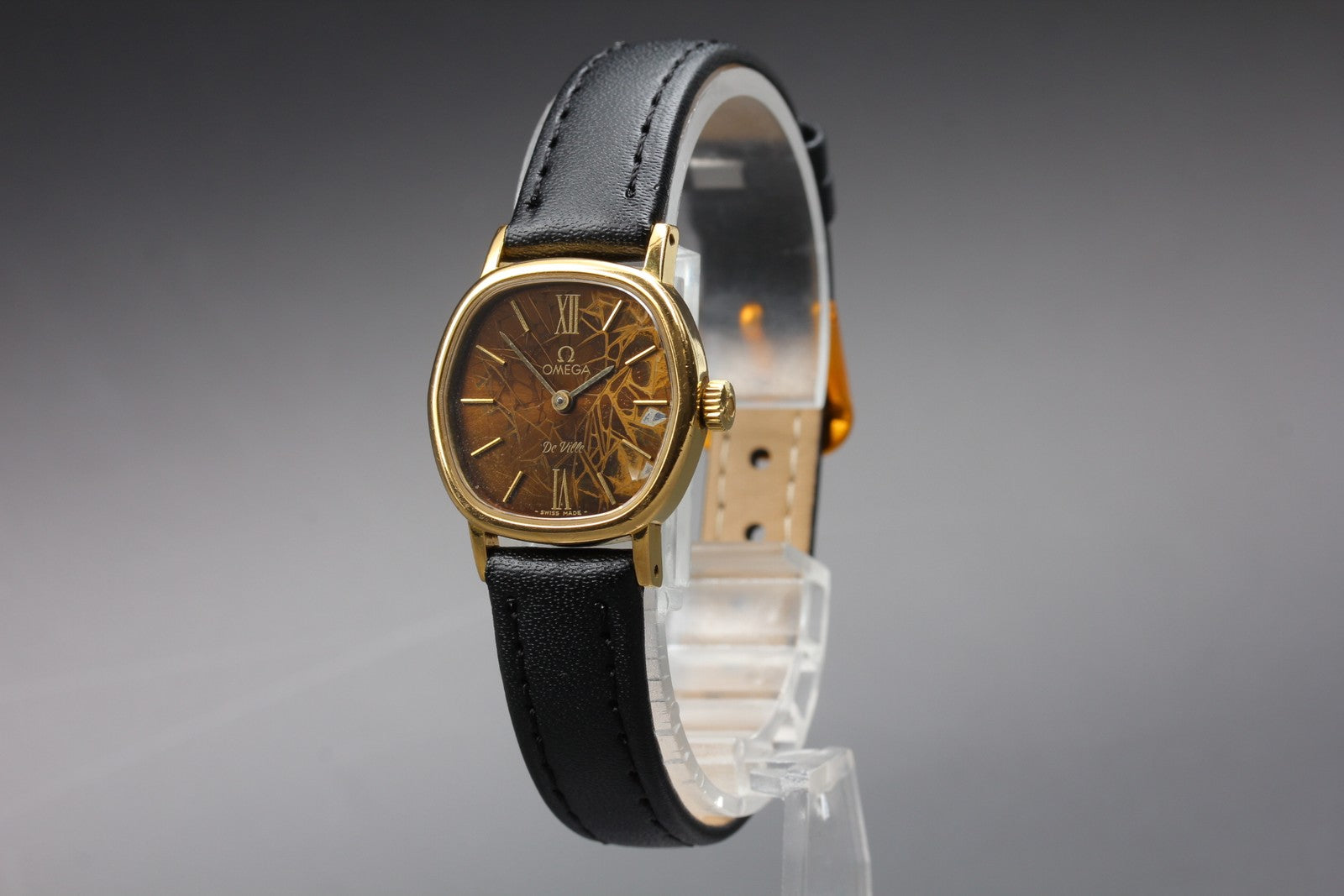 1979 OMEGA De Ville 22mm 511.0559 Manual Spider Dial Roman Women's Vintage Exc+5