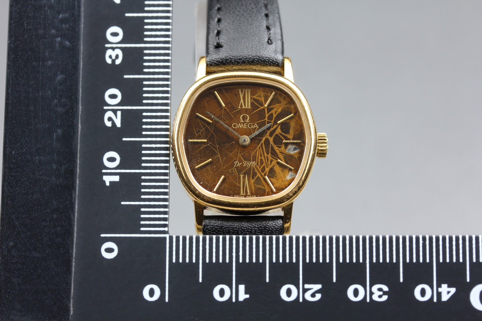 1979 OMEGA De Ville 22mm 511.0559 Manual Spider Dial Roman Women's Vintage Exc+5
