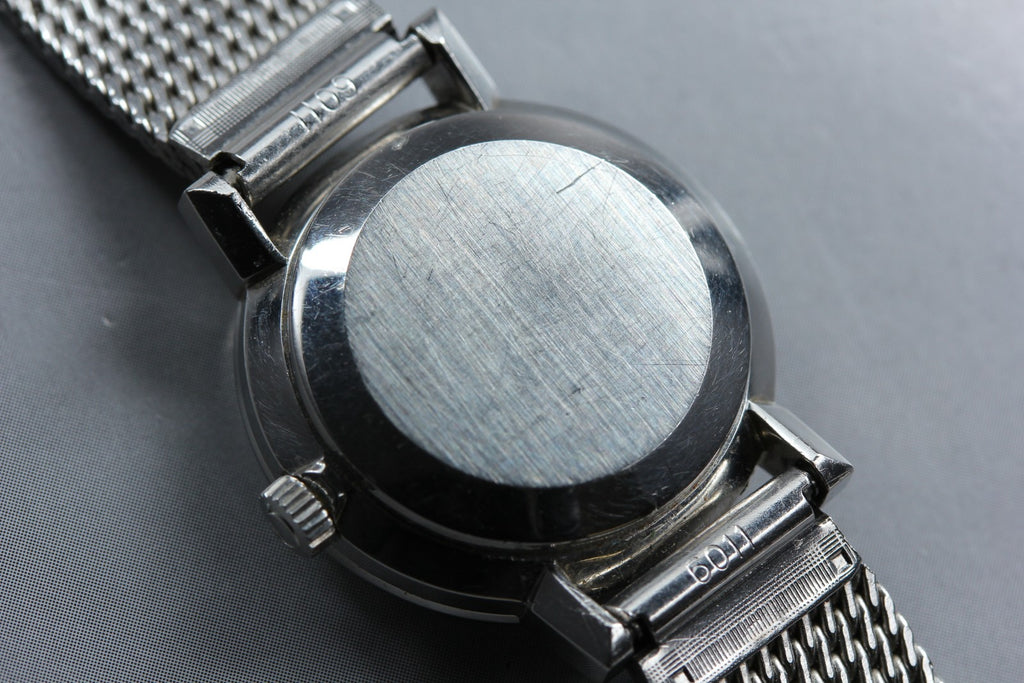 1972 Near MINT OMEGA Geneve 23mm 562.018 Automatic Silver Dial Women's Vintage