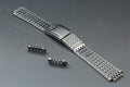 Near MINT OMEGA Bracelet FF570/2054 18mm Stainless steel Silver Men's Vintage