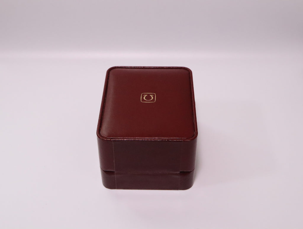 Near MINT OMEGA Vintage Red Watch Box Genuine Case Only From JAPAN #2372