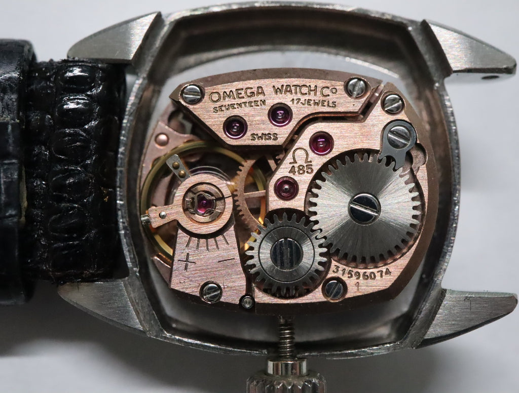 1969 Near MINT OMEGA De ville 18mm 511.340 Manual Silver Dial Women's Vintage