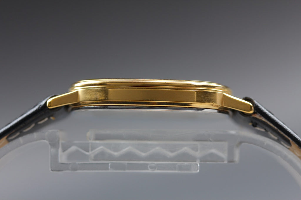 1979 Box, Paper OMEGA De Ville 30mm 111.0157 Manual Roman Men's Vintage Exc+5