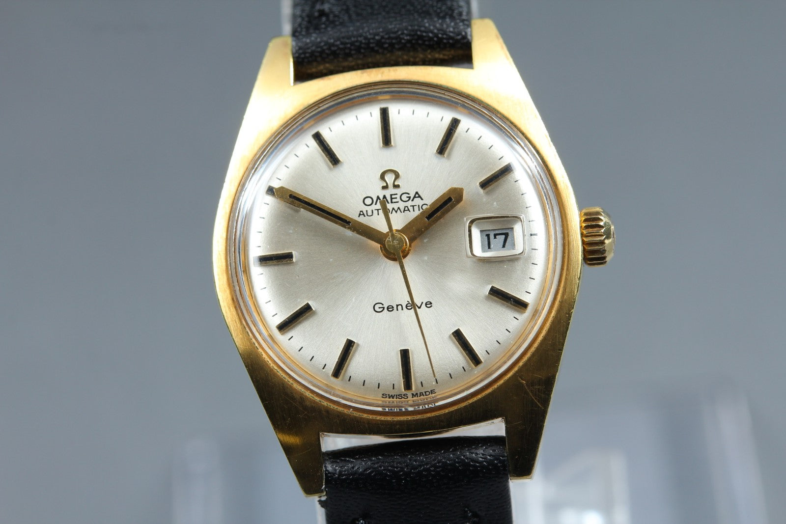 1969 Near MINT/Box, Paper OMEGA Geneve 24mm 566.012 Automatic Women's Vintage