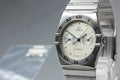 1987 Near MINT OMEGA Constellation 32mm 396.1070 Quartz Silver Men's Vintage