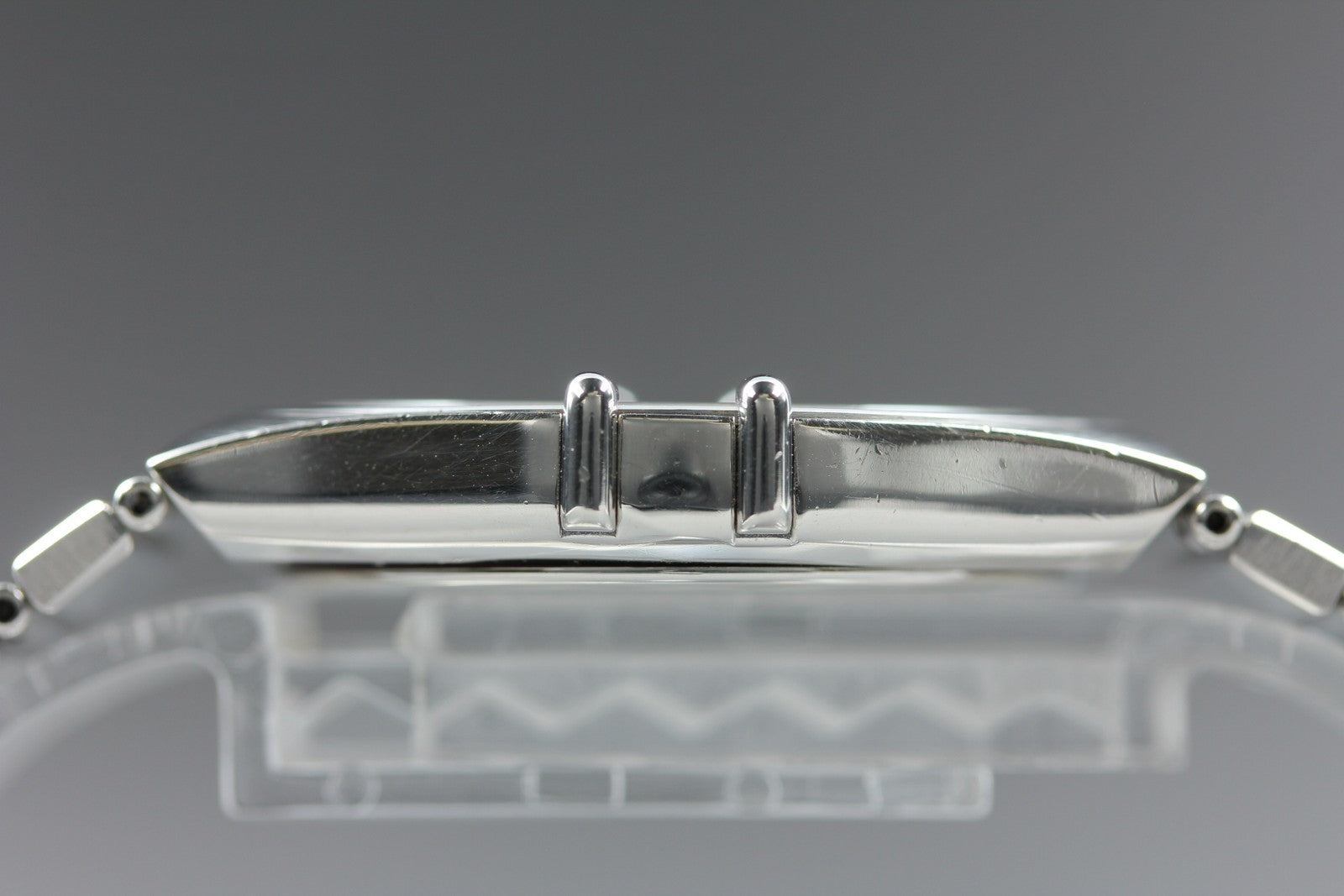 1987 Near MINT OMEGA Constellation 32mm 396.1070 Quartz Silver Men's Vintage