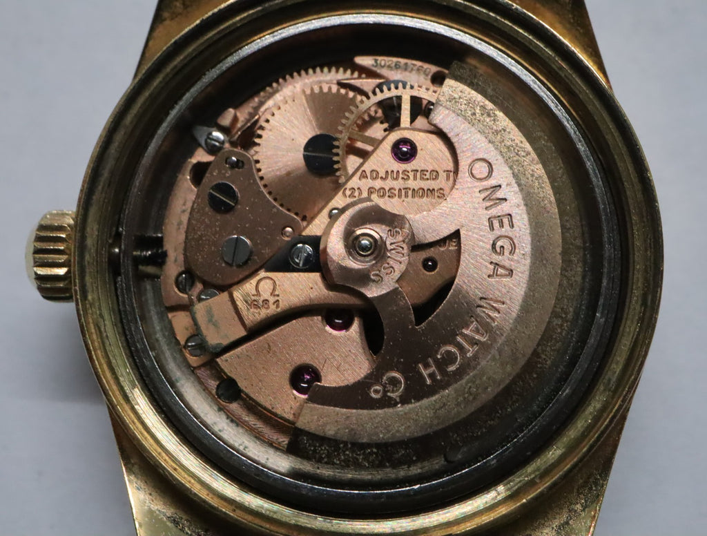 1969 Near MINT/Box, Paper OMEGA Geneve 24mm 566.012 Automatic Women's Vintage