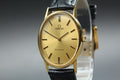 1974 Near MINT OMEGA Geneve 27mm 511.416 Manual Winding Gold Dial Unisex Vintage