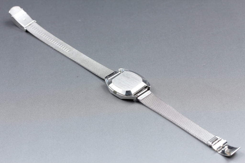 1978 Near MINT OMEGA Constellation 25mm 591.0006 Quartz Silver Women's Vintage