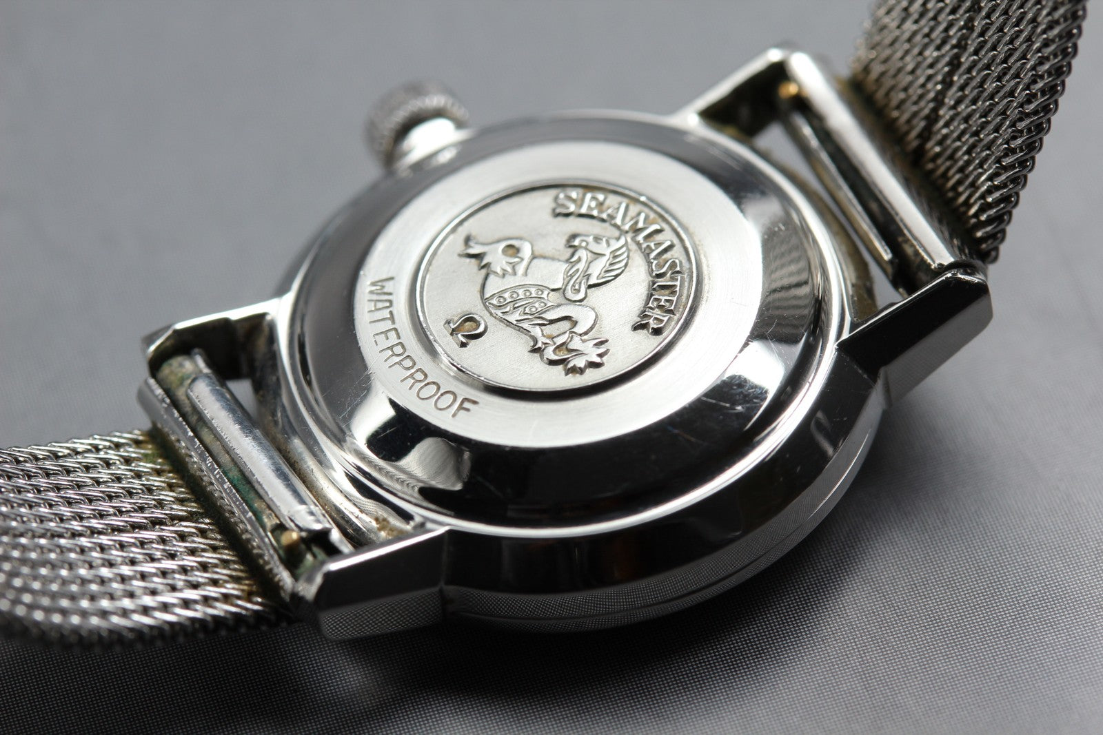Near MINT OMEGA Seamaster De Ville 22mm Manual Wind Silver Dial Women's Vintage