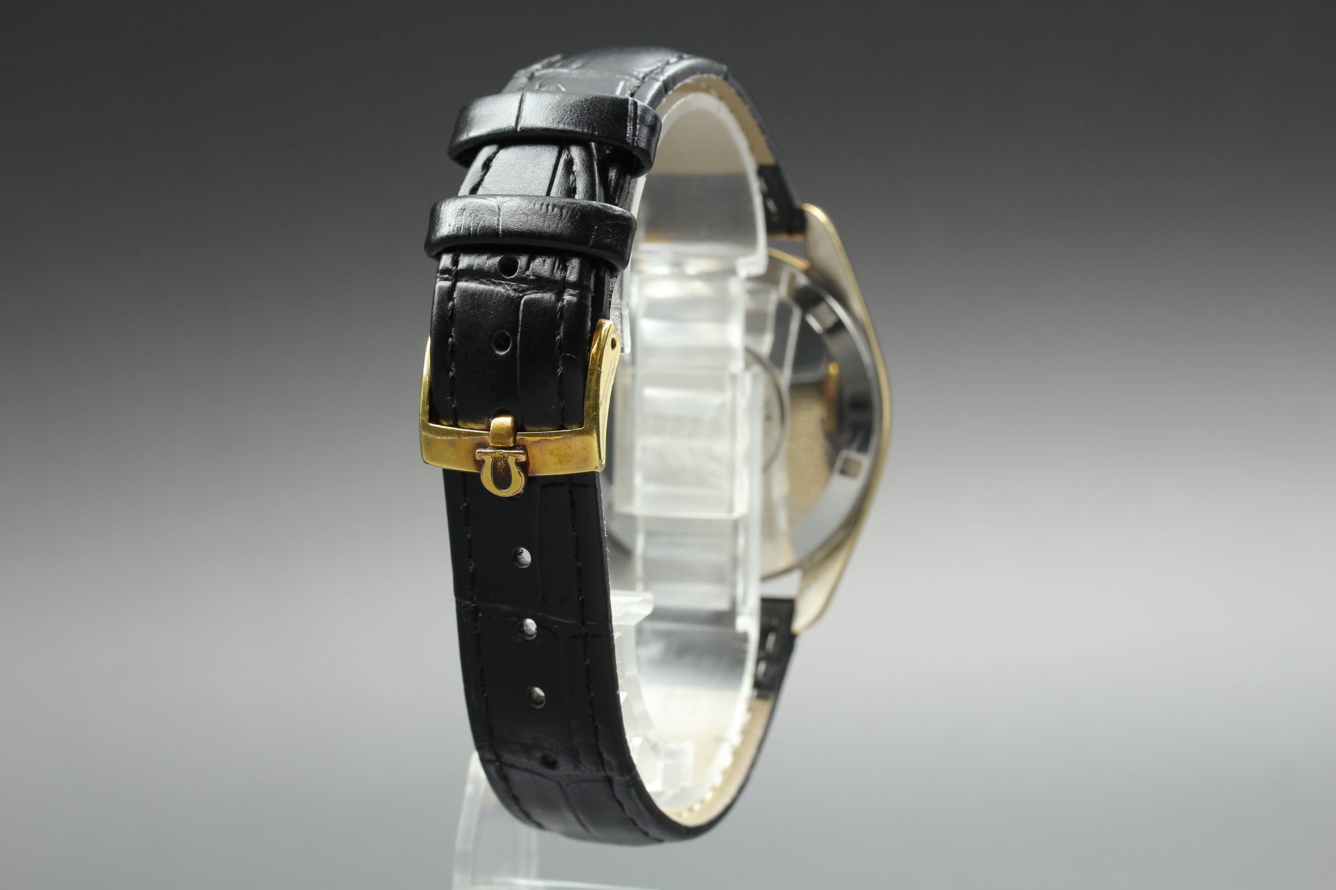 1970 Near MINT OMEGA Seamaster 35mm 166.067 Automatic Gold Dial Men's Vintage