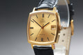 1971 Near MINT OMEGA Geneve 31mm 162.0010 Automatic Gold Dial Men's Vintage