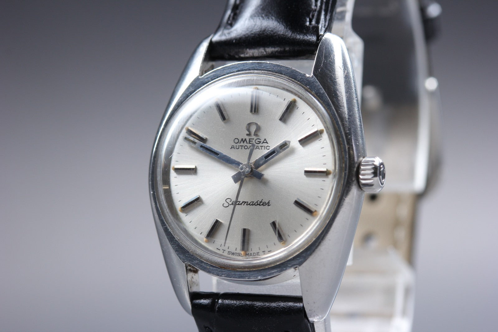 1969 OMEGA Seamaster 25mm 565.026 Automatic Silver Dial Women's Vintage Exc+5