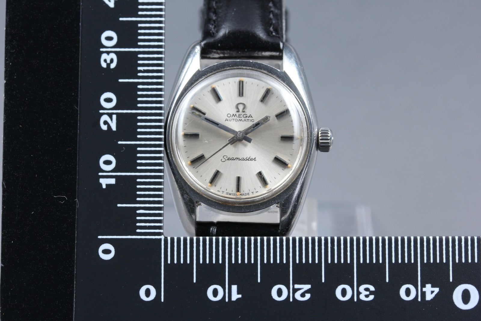 1969 OMEGA Seamaster 25mm 565.026 Automatic Silver Dial Women's Vintage Exc+5