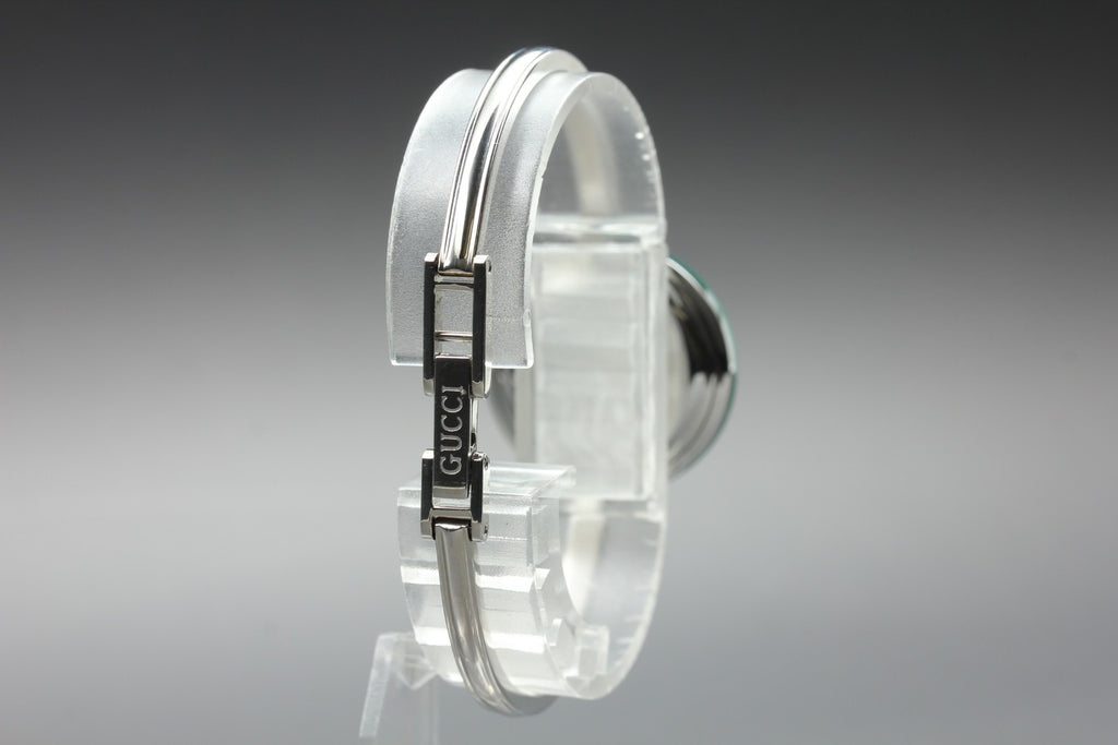 Near MINT/Box, Paper Gucci Change Bezel 11/12.2L 12 Colors Quartz Silver Women's