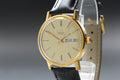 1977 Near MINT OMEGA Seamaster 35mm 166.0209 Automatic Gold Dial Men's Vintage