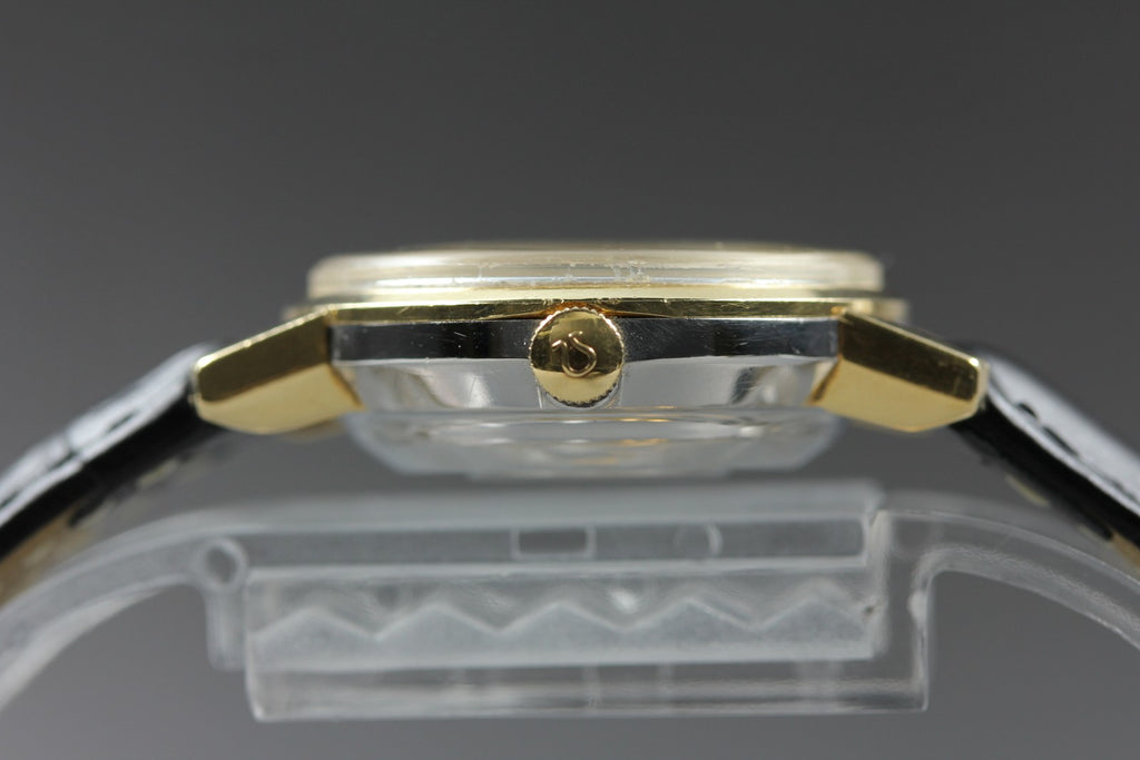 Serviced Near MINT OMEGA Seamaster De Ville Turler 25mm Automatic Gold Women's