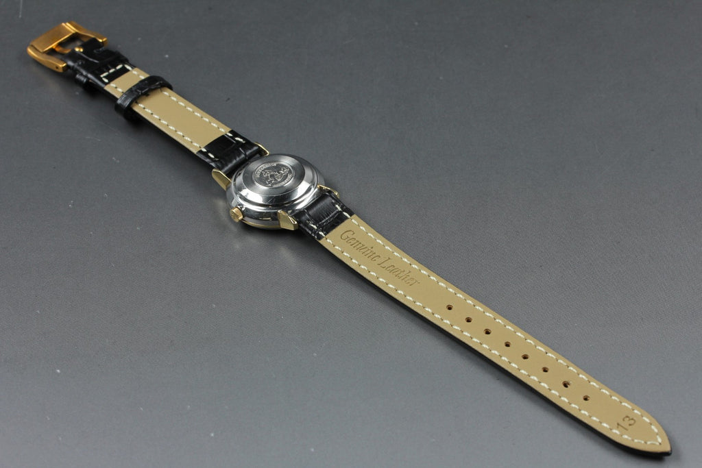 Serviced Near MINT OMEGA Seamaster De Ville Turler 25mm Automatic Gold Women's