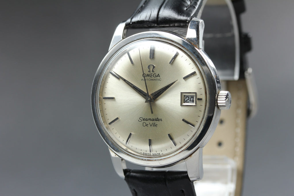 1963 Near MINT OMEGA Seamaster De Ville 36mm 166.011 Automatic Men's Vintage
