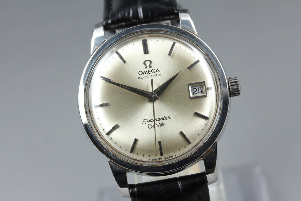 1963 Near MINT OMEGA Seamaster De Ville 36mm 166.011 Automatic Men's Vintage