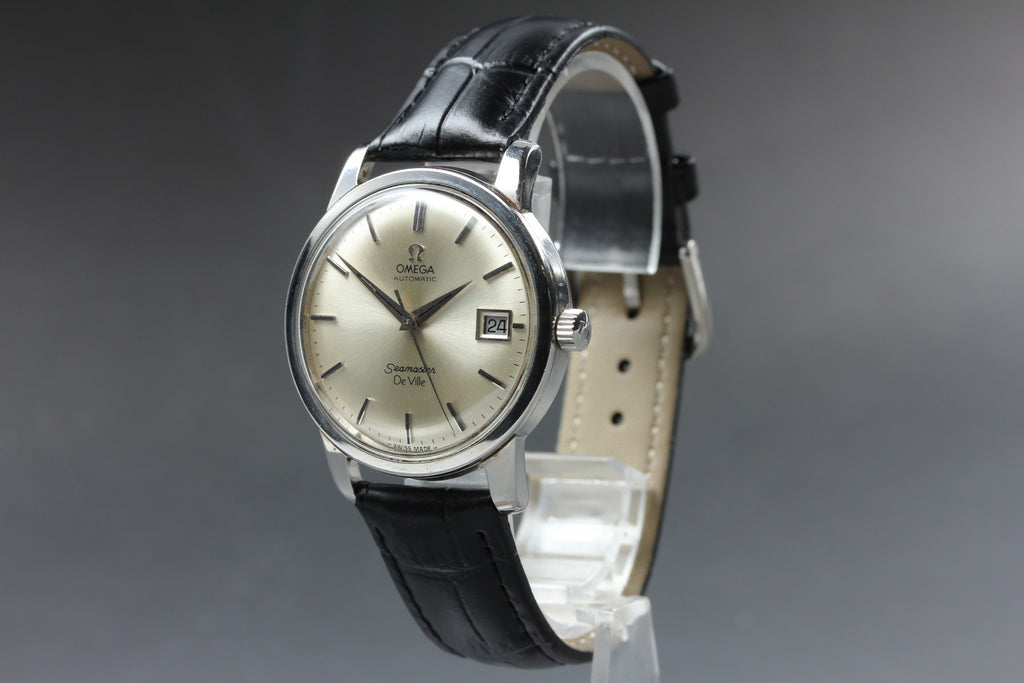 1963 Near MINT OMEGA Seamaster De Ville 36mm 166.011 Automatic Men's Vintage