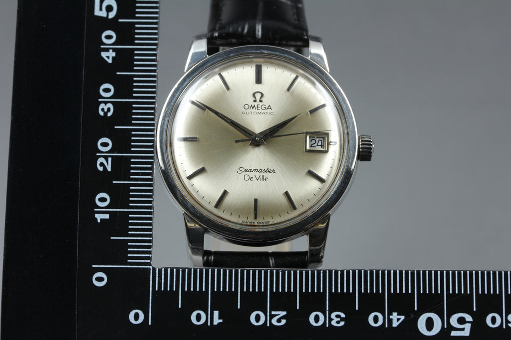 1963 Near MINT OMEGA Seamaster De Ville 36mm 166.011 Automatic Men's Vintage