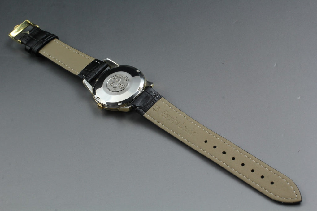 1962 Near MINT OMEGA Seamaster 34mm 14761 Automatic Gold Dial Men's Vintage
