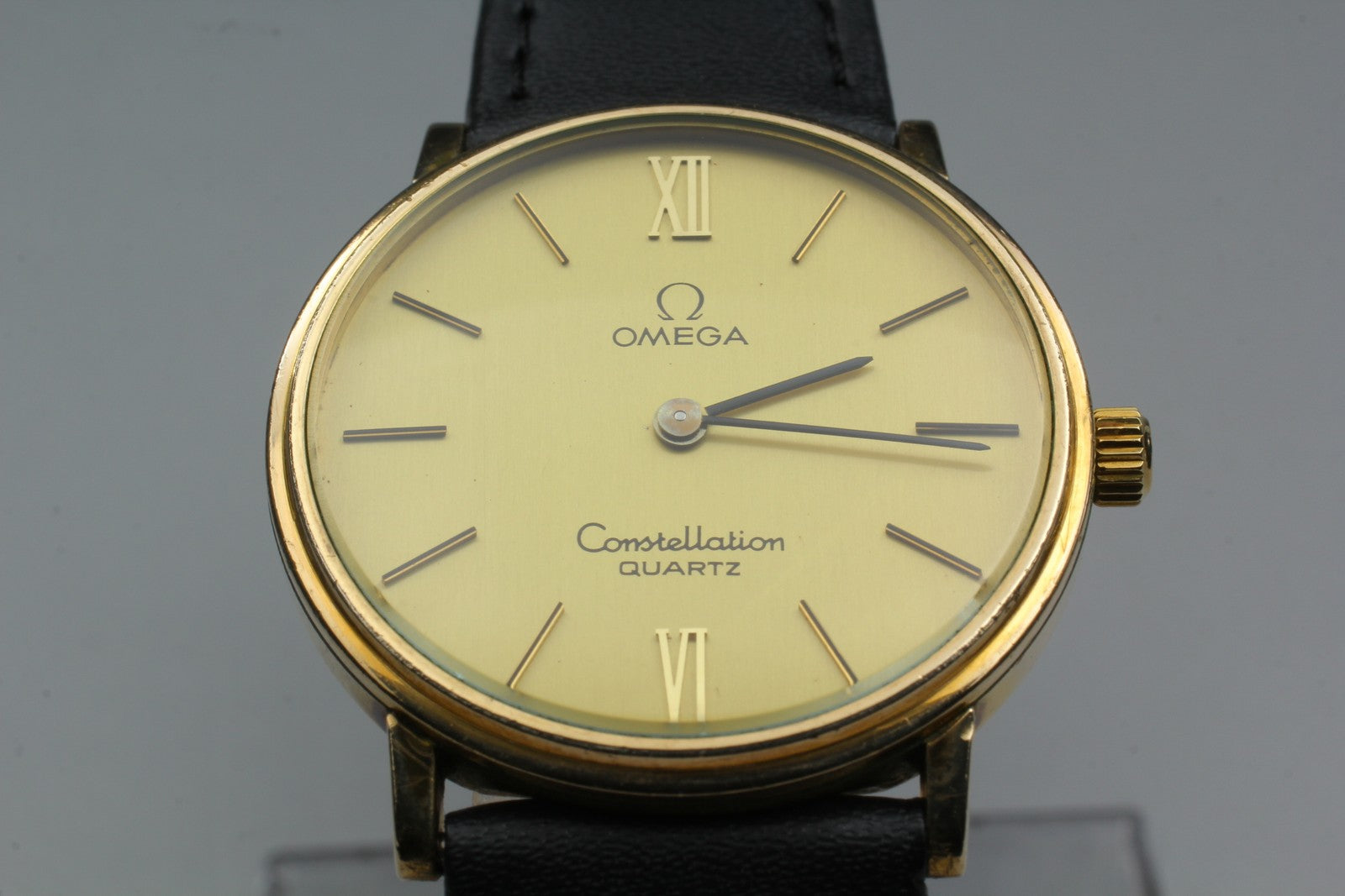 1979 OMEGA Constellation 32mm 191.032 Quartz Gold Roman Men's Vintage Exc+5
