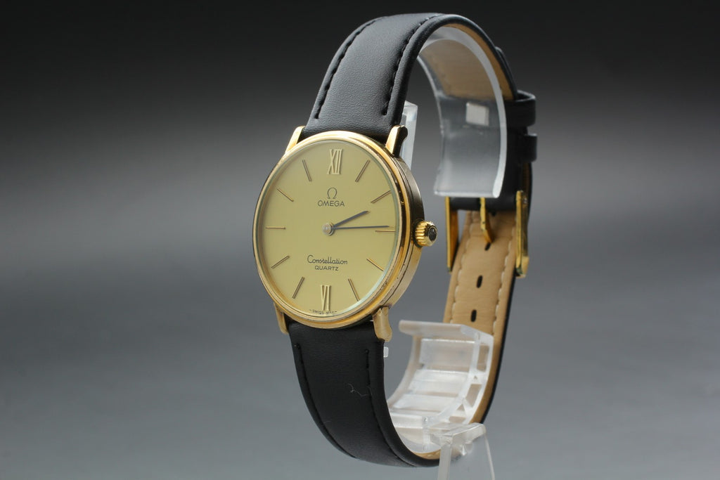 1979 OMEGA Constellation 32mm 191.032 Quartz Gold Roman Men's Vintage Exc+5