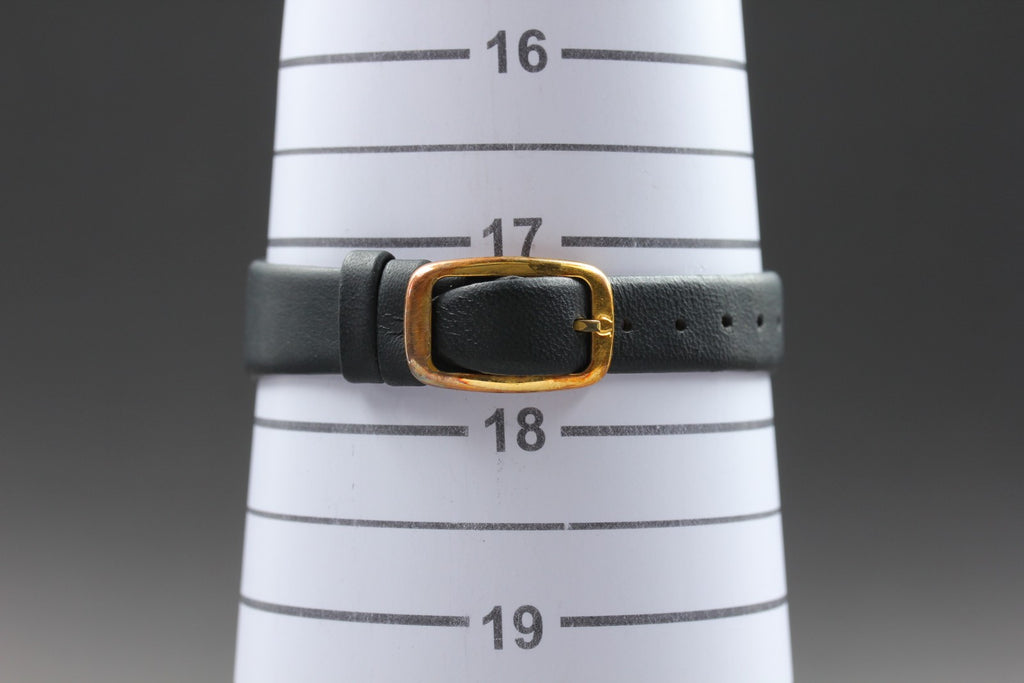 1979 Near MINT OMEGA De Ville 22mm 591.0098 Quartz Gold Dial Women's Vintage