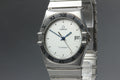 1993 Near MINT OMEGA Constellation 32mm 396.1070.1 Quartz Silver Men's Vintage