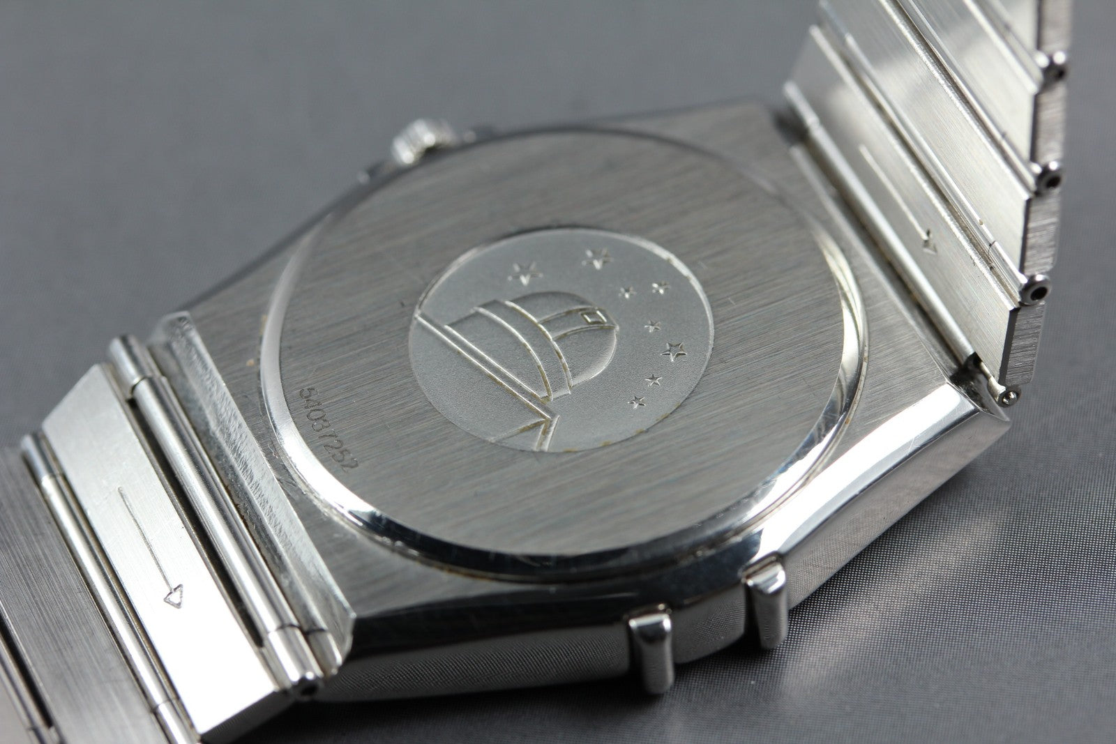 1993 Near MINT OMEGA Constellation 32mm 396.1070.1 Quartz Silver Men's Vintage