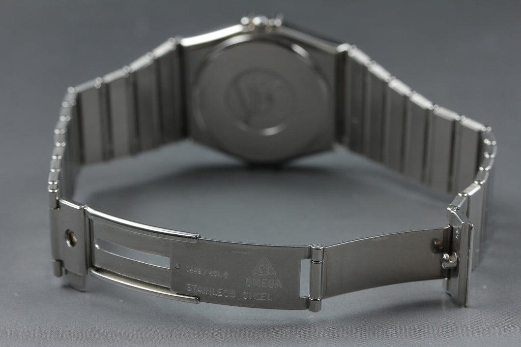 1993 Near MINT OMEGA Constellation 32mm 396.1070.1 Quartz Silver Men's Vintage
