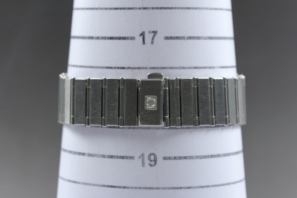 1993 Near MINT OMEGA Constellation 32mm 396.1070.1 Quartz Silver Men's Vintage