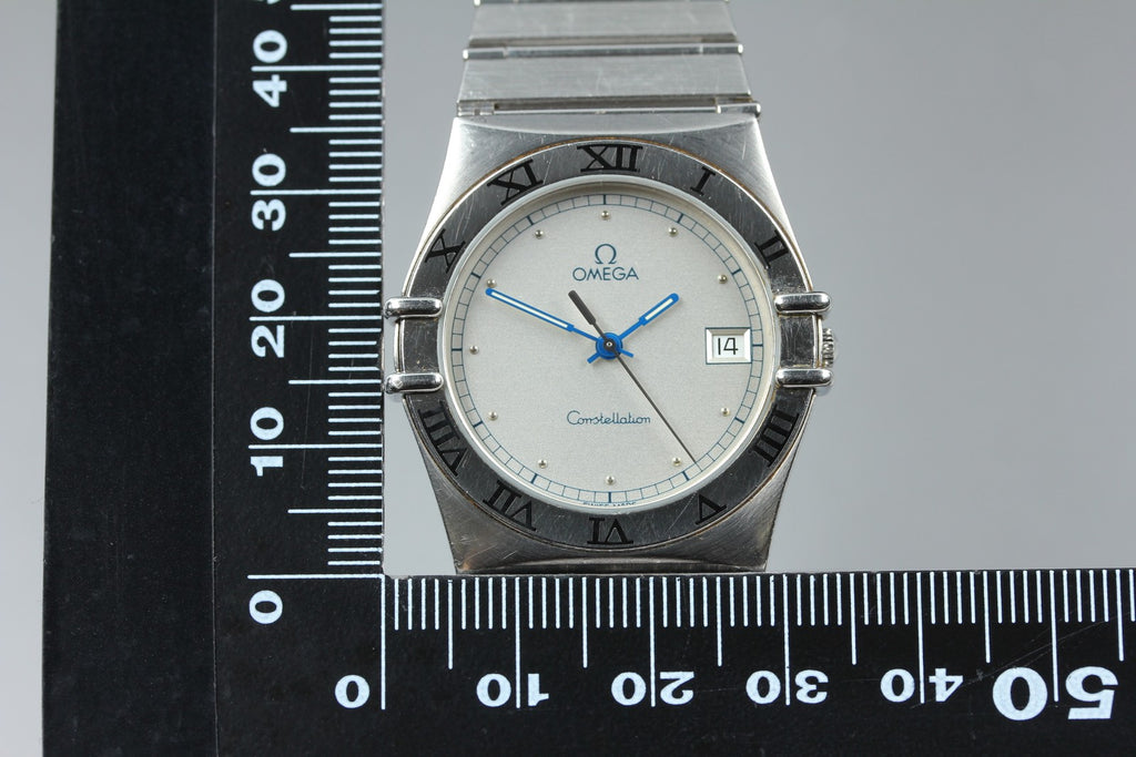 1993 Near MINT OMEGA Constellation 32mm 396.1070.1 Quartz Silver Men's Vintage