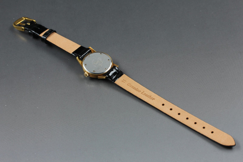1963 Near MINT OMEGA Seamaster 22mm 515.001 Manual White Dial Women's Vintage