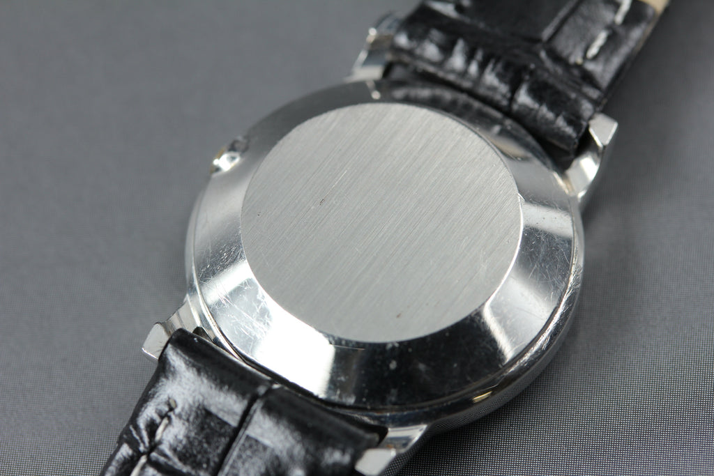 1979 Near MINT OMEGA De Ville 25mm 591.0012 Quartz Silver Dial Women's Vintage